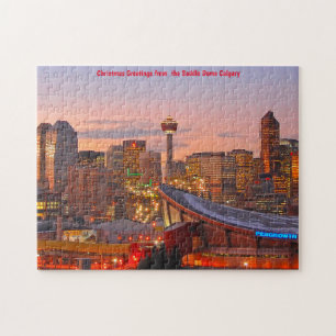 Die Saddle Dome Calgary. Jigsaw Puzzle