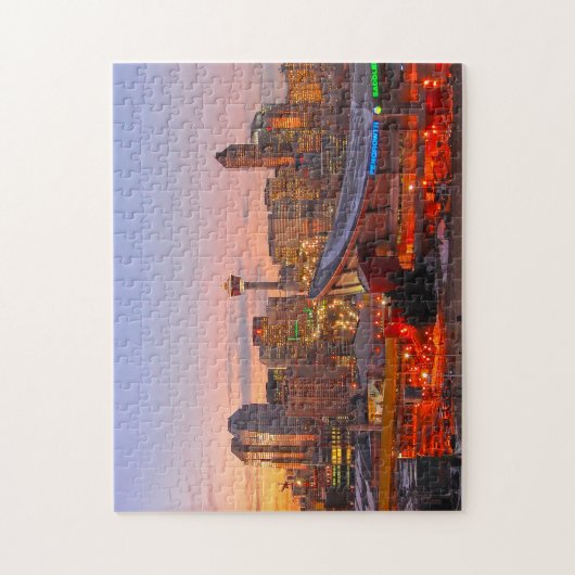 Die Saddle Dome Calgary. Puzzle (Vertikal)
