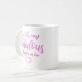 Die sagenhafteste Tochter der Welt im Jura Kaffeetasse (Vorderseite Links)