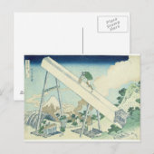 Die Säger, 1729 Postkarte (Vorne/Hinten)