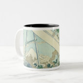 Die Säger, 1729 Zweifarbige Tasse (Vorderseite Links)