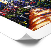 Die Sagrada Familia, Barcelona Poster (Ecke)