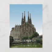 Die Sagrada Familia, Barcelona, Spanien Postkarte (Vorderseite)