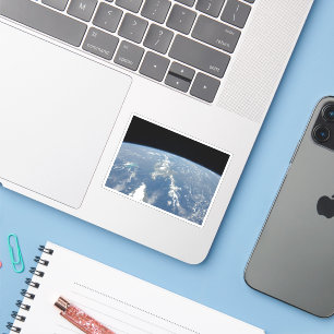 Die Sahara-Staubwolke fliegt nach Westen in den At Aufkleber