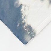 Die Sahara-Staubwolke fliegt nach Westen in den At Fleecedecke (Ecke)