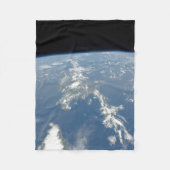 Die Sahara-Staubwolke fliegt nach Westen in den At Fleecedecke (Vorderseite)