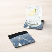 Die Sahara-Staubwolke fliegt nach Westen in den At Getränkeuntersetzer (Rechte Seite)