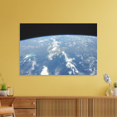 Die Sahara-Staubwolke fliegt nach Westen in den At Leinwanddruck (Insitu (Wohnzimmer))