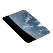 Die Sahara-Staubwolke fliegt nach Westen in den At Magnet (Rechte Seite)