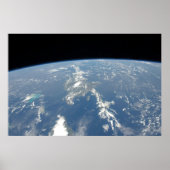 Die Sahara-Staubwolke fliegt nach Westen in den At Poster (Vorne)