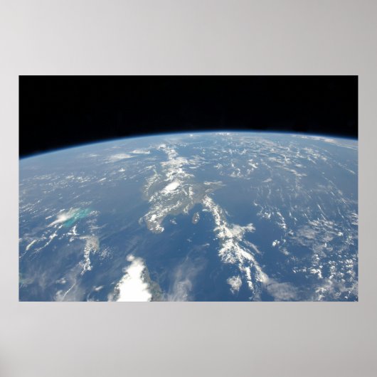 Die Sahara-Staubwolke fliegt nach Westen in den At Poster (Vorne)