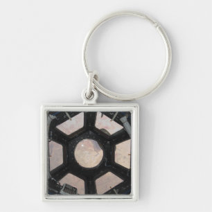 Die Sahara-Wüste sichtbar durch die Fenster Schlüsselanhänger