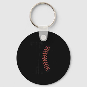 Die Saison Baseball Softball Lustige Illustration Schlüsselanhänger