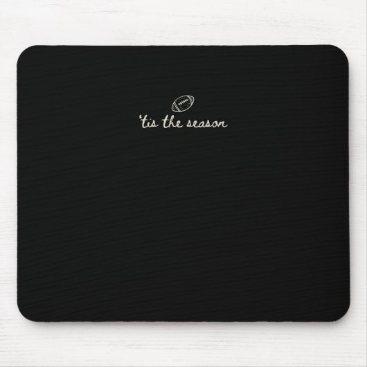 Die Saison des Fußball-Spieltages Touchdown-Saison Mousepad (Vorne)