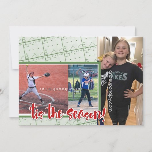 Die Saison - eine FOTOKARTE, die sich als Sieger e (Vorderseite)