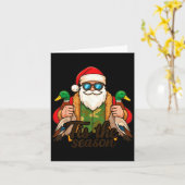 Die Saison Entenjagd Weihnachten Pyjama Toddl Karte (Gelbe Blume)