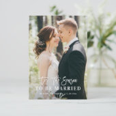 DIE SAISON | Hochzeitsankündigung Dankeskarte (Stehend Vorderseite)