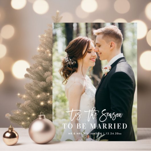 DIE SAISON | Hochzeitsankündigung Dankeskarte