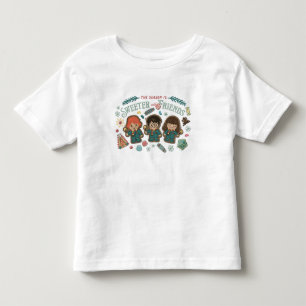 Die Saison ist süßer mit Freunden Kleinkind T-shirt