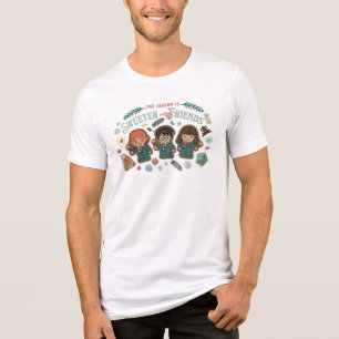 Die Saison ist süßer mit Freunden Tri-Blend Shirt