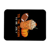 Die Saison ist voller Weihnachten Magnet (Horizontal)
