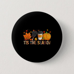 Die Saison Leopard Pumpkin Racquetbyll Halloween F Button