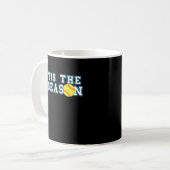 Die Saison Softball-Trainer Kreative Casual Kaffeetasse (Vorderseite Links)