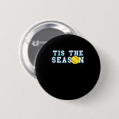 Die Saison Softball-Trainer Kreative Freizeitbekle Button (Vorne & Hinten)