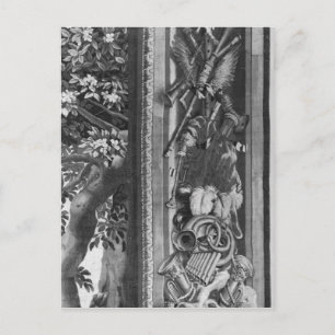 Die Saison-Tapisserie, Grenze, Gobelinfabrik Postkarte