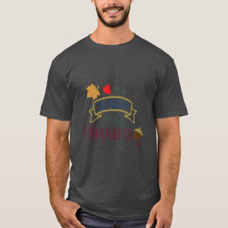 Die Saison, um dankbar zu sein Lustiges Herbst-Des T-Shirt