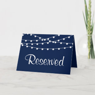 Die Saitenleuchten an der Blue Wedding Collection
