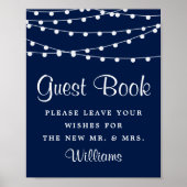 Die Saitenleuchten an der Blue Wedding Collection Poster (Vorne)