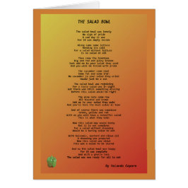 Die Salatschale-Blankokarte