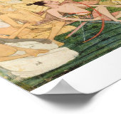 Die Salbei Shuku Deva vor König Parikshit und a Poster (Ecke)