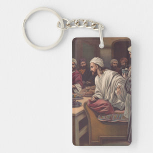Die Salbung Jesu in Bethanien Schlüsselanhänger