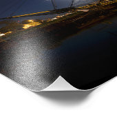 Die Salem-Freundschaft Full Moon Salem, MA Fotodruck (Ecke)