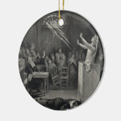 Die Salem-Hexe-Versuche die Hexe Nr. 1 Keramikornament (Links)