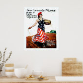 Die Samen des Sieges säen (restauriert) Poster (Küche)