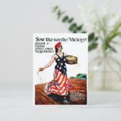 Die Samen des Siegesposters zeigen Postkarte (Stehend Vorderseite)