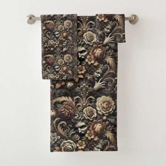 Die Samen, die wir säen - gotisch Viktorianisch Badhandtuch Set (Insitu)