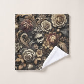 Die Samen, die wir säen - gotisch Viktorianisch Badhandtuch Set (Waschlappen)