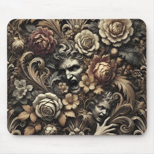 Die Samen, die wir säen - gotisch Viktorianisch Mousepad (Vorne)