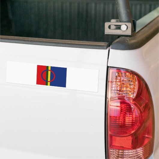 Die Sami Flagge Autoaufkleber (Auf Lkw)