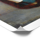 Die Sammelbox (Öl auf Tafel) Poster (Ecke)