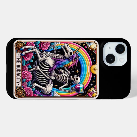 Die Sammlung der Audacity-Tarot-Karte Case-Mate iPhone Hülle (Rückseite (Horizontal))