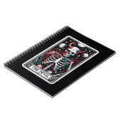 Die Sammlung der Devil Tarot Card Notebook Notizblock (Linke Seite)