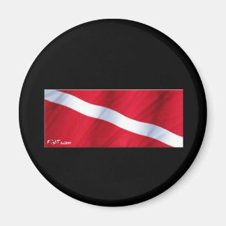 Die Sammlung der Tauchflagge Magnet