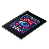 Die Sammlung des Evil Eye Tarot Card Notebooks Notizblock (Linke Seite)