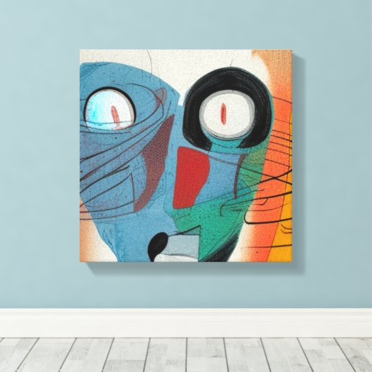 Die Sammlung des Mars Leinwanddruck (Insitu (Holzboden))