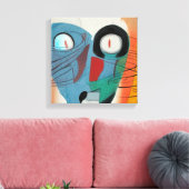 Die Sammlung des Mars Leinwanddruck (Insitu (Wohnzimmer))